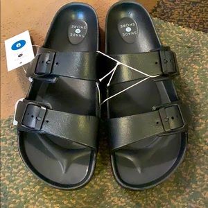 Woman’s band slide sandals